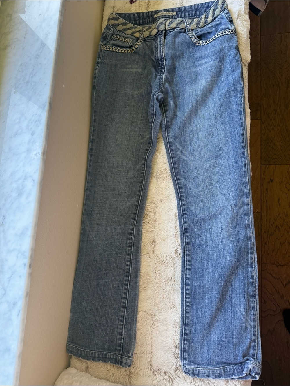 Women’s Light Blue Denim Jeans - Classic Straight Fit